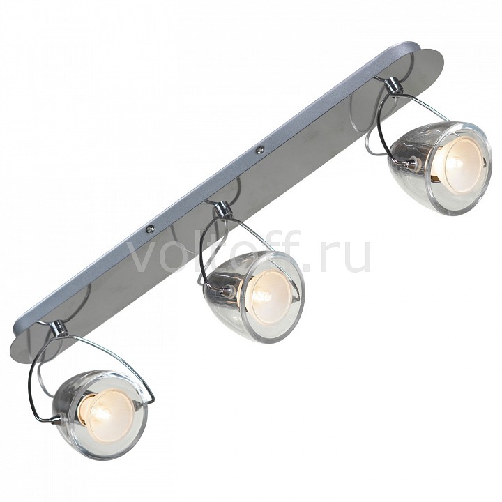 Спот Lussole Спот LussoleСпоты хай тек<br>Артикул - LSL-6901-03,Серия - Civo<br>