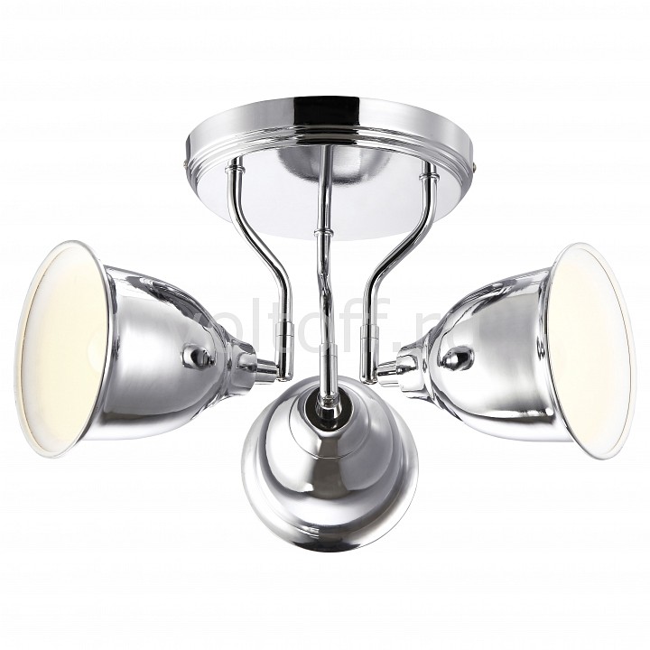 Спот Arte Lamp Спот Arte LampМеталлические светильники<br>Артикул - AR_A9557PL-3CC,Серия - Campana<br>