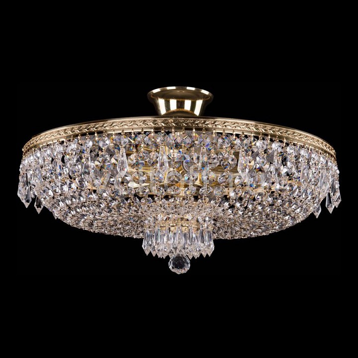 Люстра на штанге Bohemia Ivele Crystal Люстра на штанге Bohemia Ivele CrystalЭлитные светильники<br>Артикул - BI_1927_45Z_GD,Серия - 1927<br>