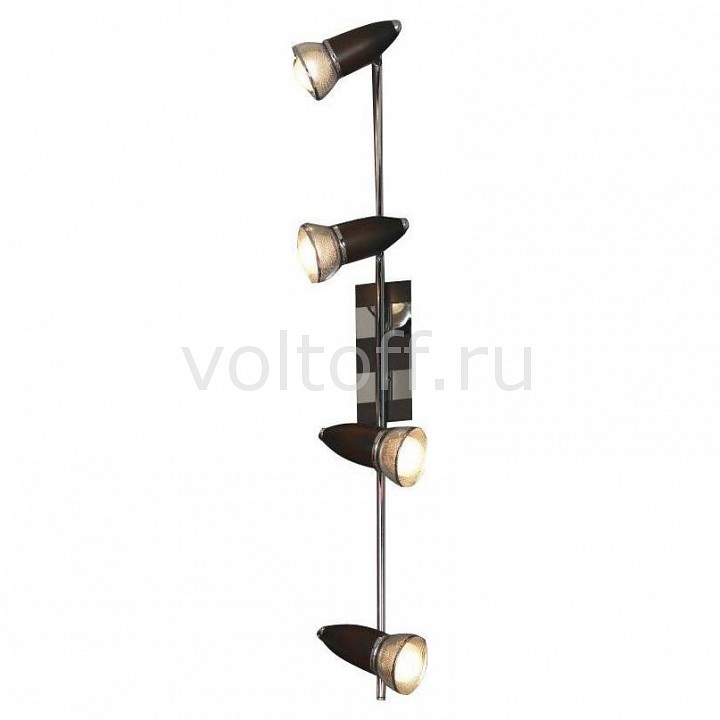 Спот Lussole Спот LussoleМеталлические светильники<br>Артикул - LSL-8009-04,Серия - Furnari<br>