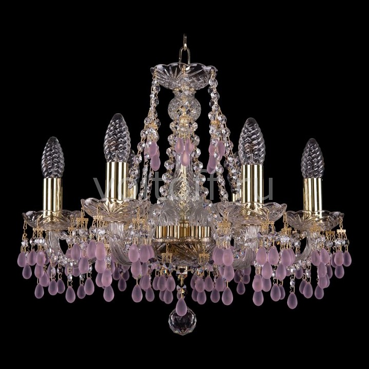 Подвесная люстра Bohemia Ivele Crystal Подвесная люстра Bohemia Ivele CrystalЭлитные светильники<br>Артикул - BI_1410_6_160_G_7010,Серия - 1410<br>