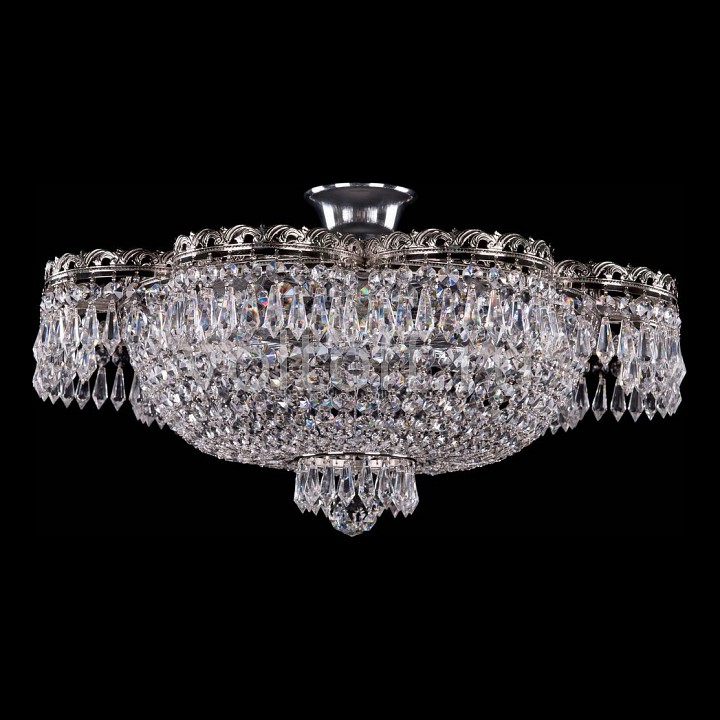 Люстра на штанге Bohemia Ivele Crystal Люстра на штанге Bohemia Ivele CrystalЭлитные светильники<br>Артикул - BI_1930_55_Z_Ni,Серия - 1930<br>