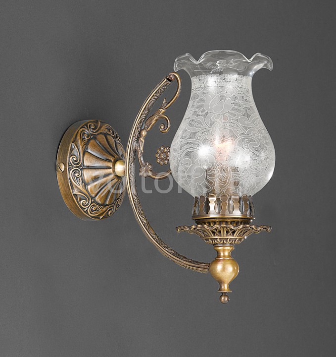 Бра La Lampada Бра La LampadaСветильники под бронзу<br>Артикул - LL_WB.1406-1.40,Серия - 1406<br>