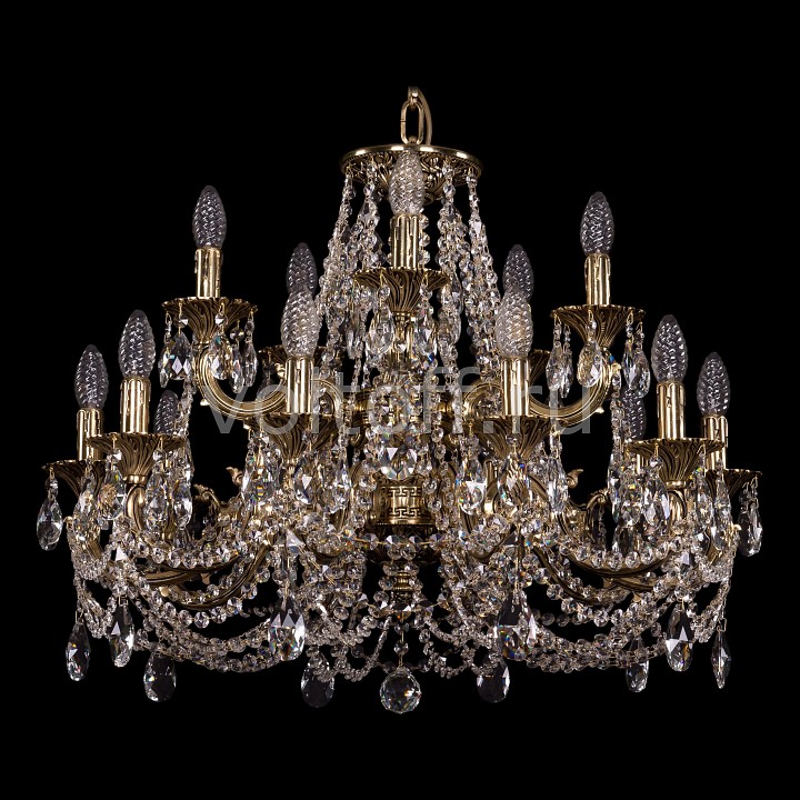 Подвесная люстра Bohemia Ivele Crystal Подвесная люстра Bohemia Ivele CrystalЭлитные светильники<br>Артикул - BI_1702_10_5_265_181_C_GB,Серия - 1702<br>