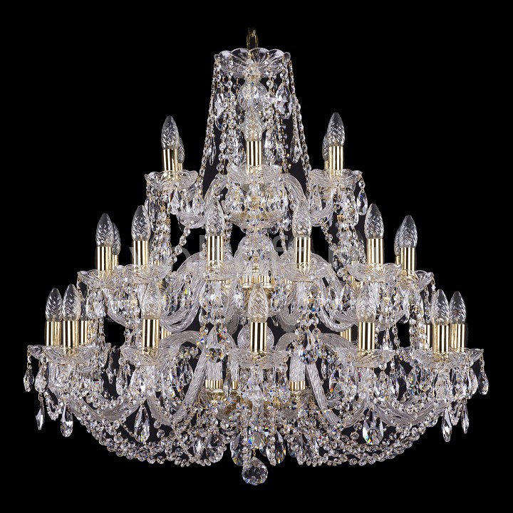 Подвесная люстра Bohemia Ivele Crystal Подвесная люстра Bohemia Ivele CrystalЭлитные светильники<br>Артикул - BI_1406_12_12_6_300_G,Серия - 1406<br>