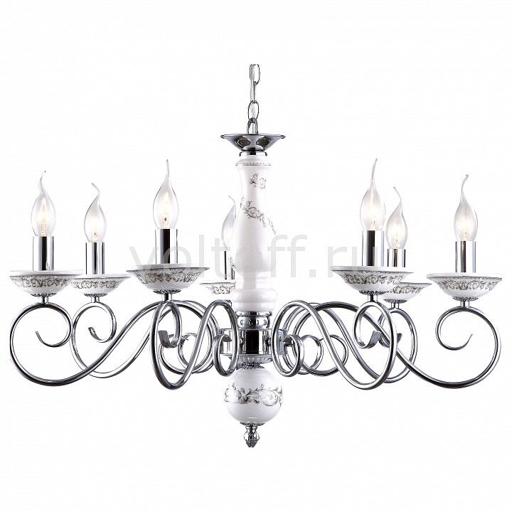 Подвесная люстра Arte Lamp Подвесная люстра Arte LampКлассические потолочные светильники<br>Артикул - AR_A9593LM-7CC,Серия - Sonia<br>