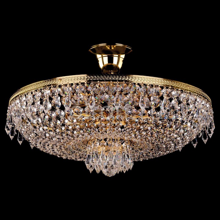 Люстра на штанге Bohemia Ivele Crystal Люстра на штанге Bohemia Ivele CrystalЭлитные светильники<br>Артикул - BI_1927_45Z_G,Серия - 1927<br>