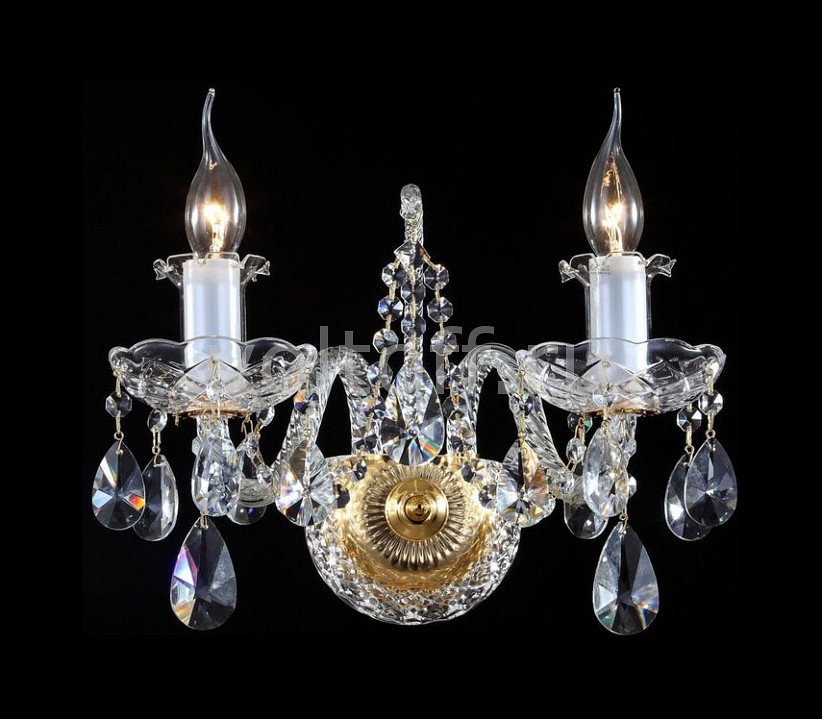 Бра Maytoni Бра MaytoniЭлитные светильники<br>Артикул - MY_ARM907-02-G,Серия - Monogram 3<br>
