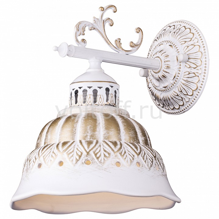 Бра Arte Lamp Бра Arte LampКлассические светильники<br>Артикул - AR_A2814AP-1WG,Серия - Chiesa<br>