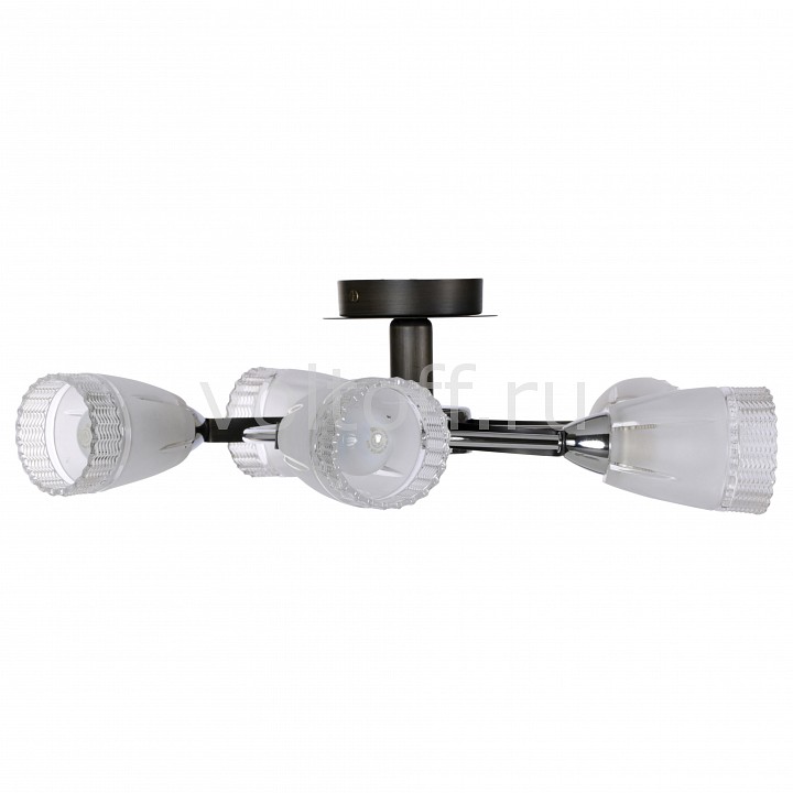 Люстра на штанге IDLamp Люстра на штанге IDLampПотолочные светильники модерн<br>Артикул - ID_865_5PF-darkchrome,Серия - 865<br>