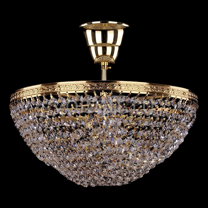 Люстра на штанге Bohemia Ivele Crystal Люстра на штанге Bohemia Ivele CrystalЭлитные светильники<br>Артикул - BI_1932_35_Z_G,Серия - 1932<br>